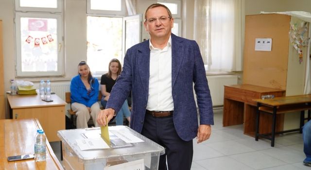 Başkan Mesut Ergin Oy Kullandı.