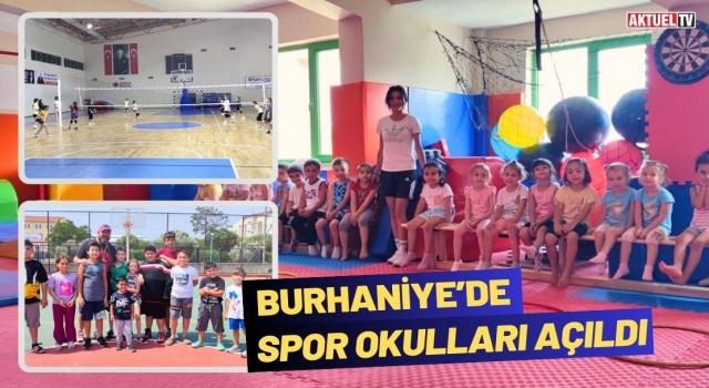 Burhaniye’de Spor Okulları Açıldı