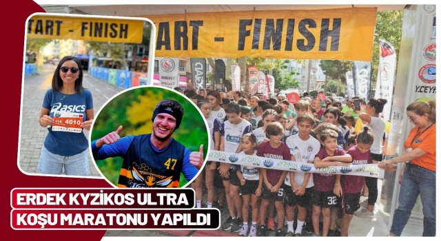 Erdek Kyzikos Ultra Maratonu yapıldı