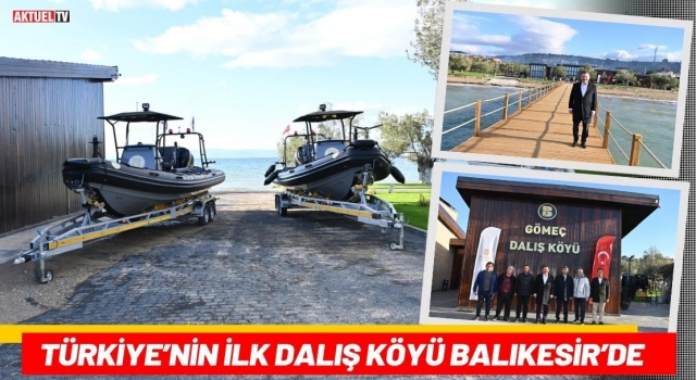 Türkiye’nin İlk Dalış Köyü Balıkesir’de