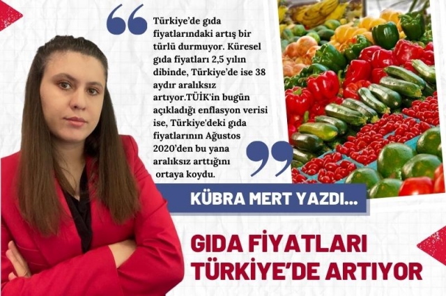 Gıda Fiyatları Dünyada Düşüyor Türkiye’de Artıyor