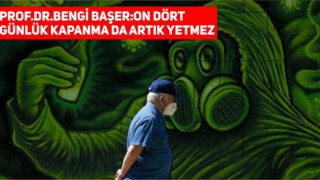 PROF.DR.BAŞER "TÜRKİYE'DE SALGIN TSUNAMİ GİBİ"