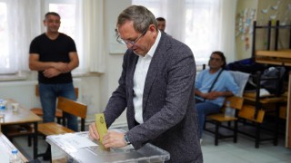 Başkan Mesut Ergin Oy Kullandı