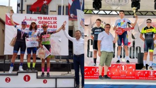 Bisikletçiler Balıkesir ve Bodrum’dan ödüllerle döndü