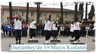 Dursunbey'de 19 Mayıs Kutlandı