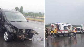 Savaştepe’de trafik kazası