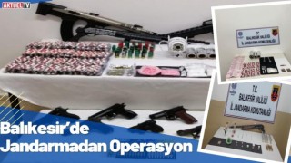 Balıkesir’de Jandarmadan Operasyon: 38 gözaltı