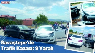 Savaştepe’de Trafik Kazası: 9 Yaralı