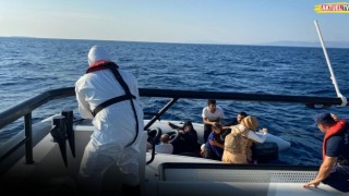 Türk Kara Sularına Geri İtilen Göçmenler Kurtarıldı