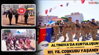 Altınova’da Kurtuluşun 101. Yıl Coşkusu Yaşandı