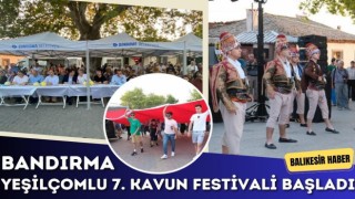 Bandırma’da Yeşilçomlu 7. Kavun Festivali Başladı