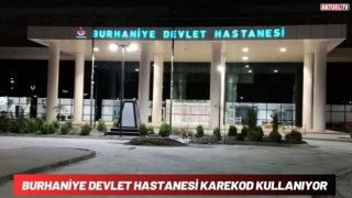Burhaniye Devlet Hastanesi Karekod Kullanıyor