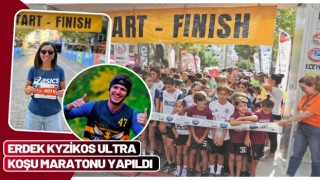 Erdek Kyzikos Ultra Maratonu yapıldı