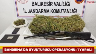 Bandırma'da Uyuşturucu Operasyonu: 1 Yaralı