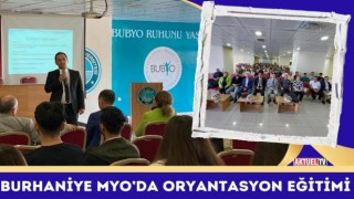 Burhaniye MYO’da Oryantasyon Eğitimi