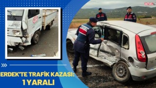 Erdek'te Trafik Kazası: 1 Yaralı