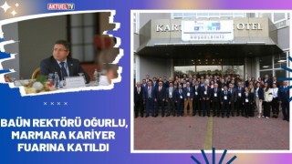BAÜN Rektörü Oğurlu, Marmara Kariyer Fuarına Katıldı