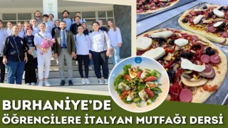 Burhaniye’de Öğrencilere İtalyan Mutfağı Dersi