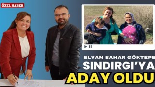 Elvan Bahar Göktepe; Sındırgı Belediye Başkanlığına Aday