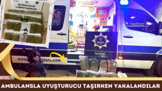 Balıkesir’de Ambulansla Uyuşturucu Taşırken Yakalandılar