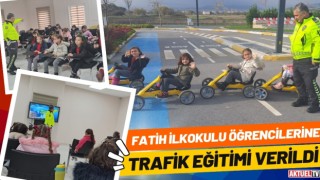 Fatih İlkokulu Öğrencilerine Trafik Eğitimi Verildi