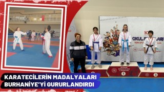 Karatecilerin Madalyaları Burhaniye’yi Gururlandırdı