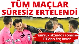 Türkiye’de Tüm Maçlar Süresiz Olarak Ertelendi