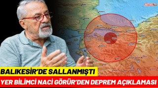 Yer Bilimci Naci Görür’den Deprem Açıklaması