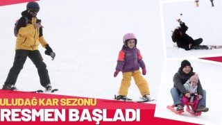 Uludağ’da kayak sezonu resmen açıldı   