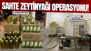 Akhisar'da Sahte Zeytinyağı operasyonu
