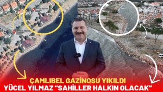 Edremit Çamlıbel Gazinosu Yıkıldı, Plaj halkın oldu