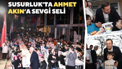 Susurluk’ta binlerce kişiyle iftar yapan Balıkesir Büyükşehir Belediye Başkanı Ahmet