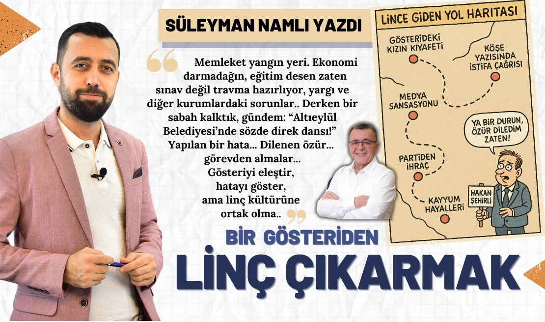 Memleket yangın yeri. Ekonomi darmadağın, eğitim desen zaten sınav değil