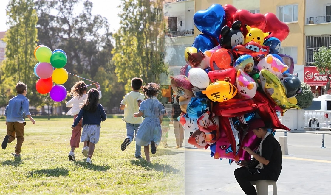 Ticaret Bakanlığı, helyum dışındaki yanıcı gazlarla doldurulan uçan balonları piyasadan