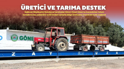 Tarım ve hayvancılığı güçlendiren desteklerle çiftçinin her zaman yanında olan