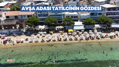 Yaz ayalarının vazgeçilmez tatil mekanlarından olan Avşa Adası bu yılda