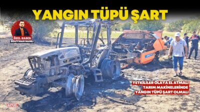 Bölgemizde son dönemde artış gösteren yangınların önemli bir kısmı, hasat