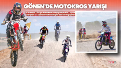 15 temmuz Türkiye Motokros Şampiyonası'nın ikinci ayak yarışları Balıkesir Gönen'de