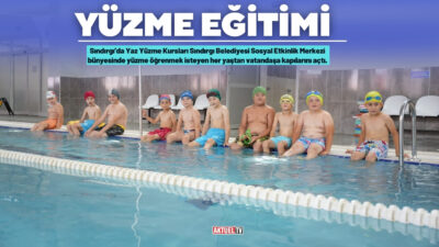 Sındırgı’da Yaz Yüzme Kursları Sındırgı Belediyesi Sosyal Etkinlik Merkezi bünyesinde