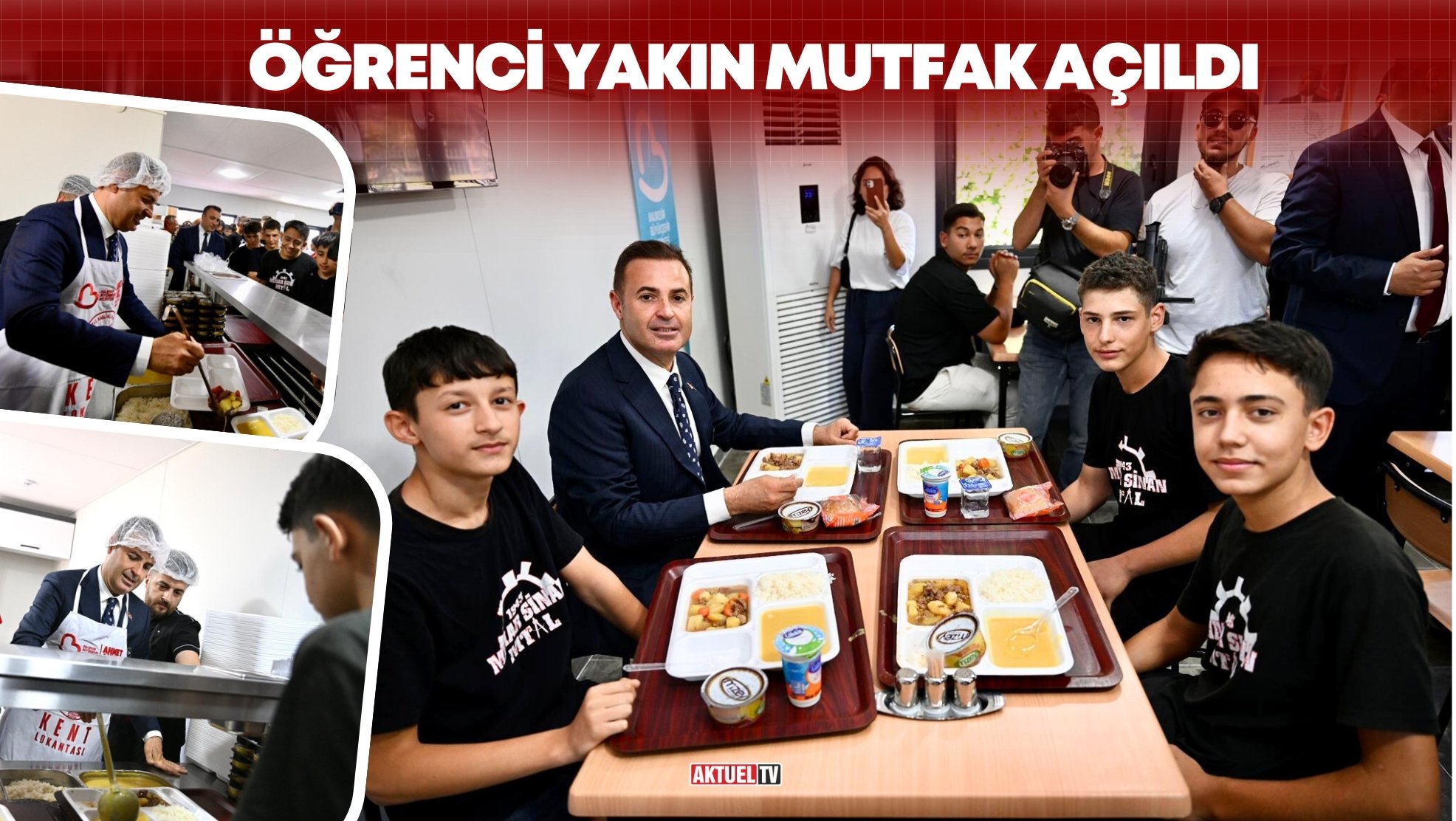 Büyükşehir, öğrenciler için Yakın Mutfakı hizmete açtı.Hizmete açılan Yakın Mutfak