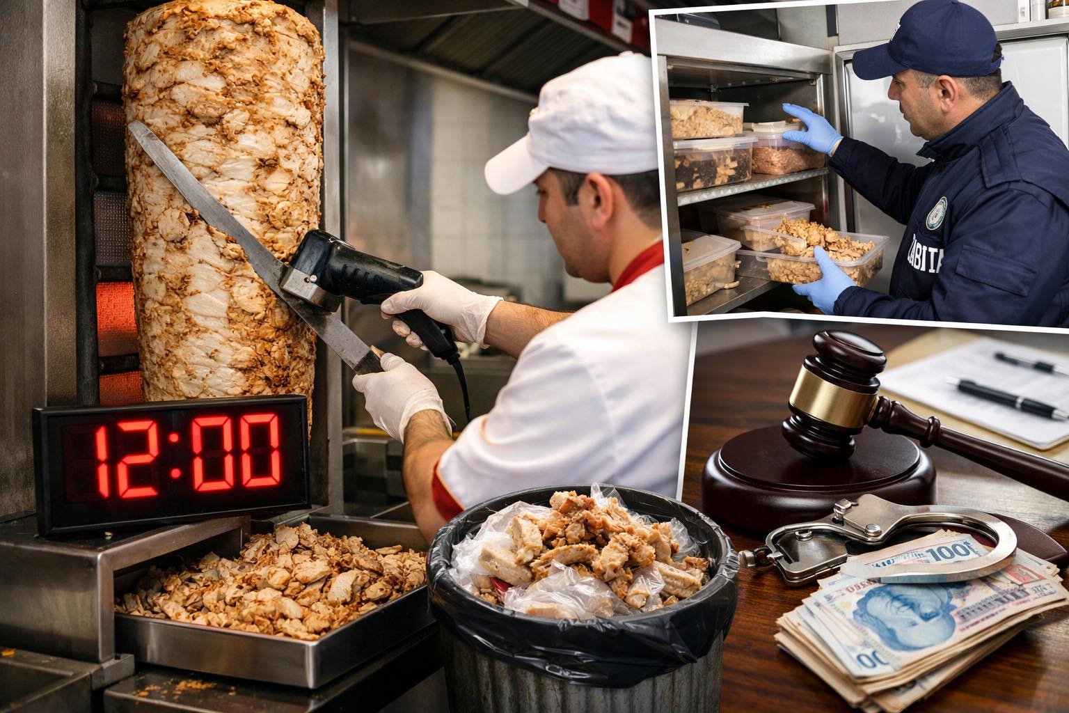 Son dönemde birçok şehirde tavuk döner ve tavuklu pilav kaynaklı