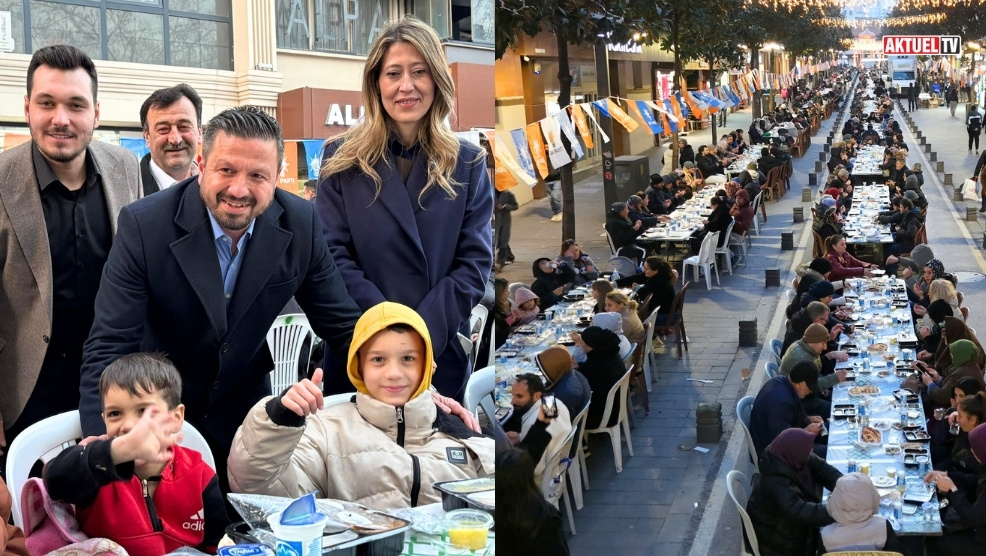 AK Parti Balıkesir İl Başkanlığı tarafından Millî Kuvvetler Caddesi’nde düzenlenen