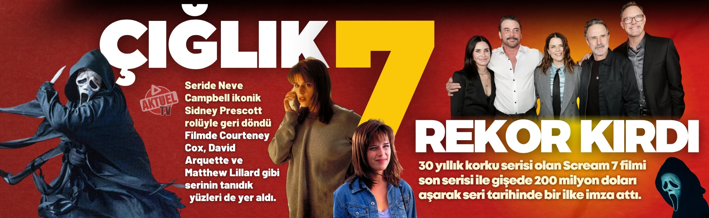 30 yıllık korku serisi Scream
