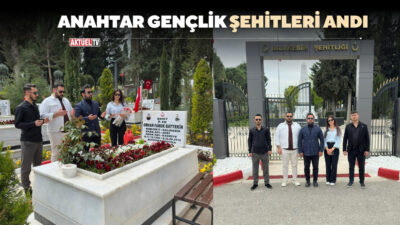Anahtar Parti Balıkesir İl Gençlik Kolları, Şehitler Haftası kapsamında şehitliği