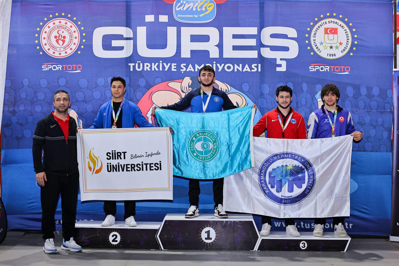 Balıkesir Üniversitesi Güreş Takımı, Türkiye