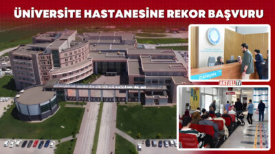 Balıkesir Üniversitesi Hastanesi’nde poliklinik hizmetlerine olan talep son yıllarda büyük