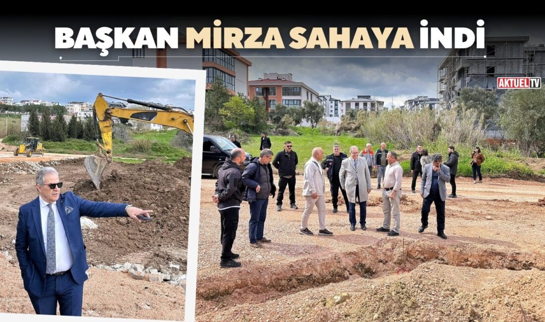 Bandırma Belediye Başkanı Dursun Mirza, farklı mahallelerde saha incelemeleri yaparak