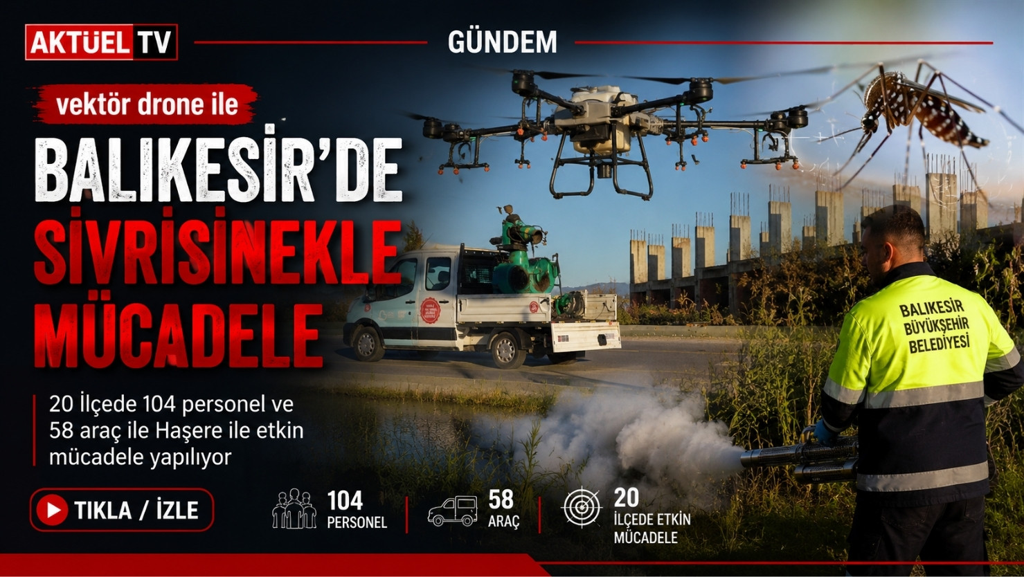 Balıkesir Büyükşehir Belediyesi, yaz aylarında
