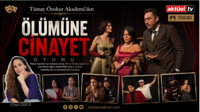 Tümay Özokur Akademi Tiyatrosu'nun sahneye taşıdığı "Ölümüne Cinayet" oyunu, Kadıköy'de