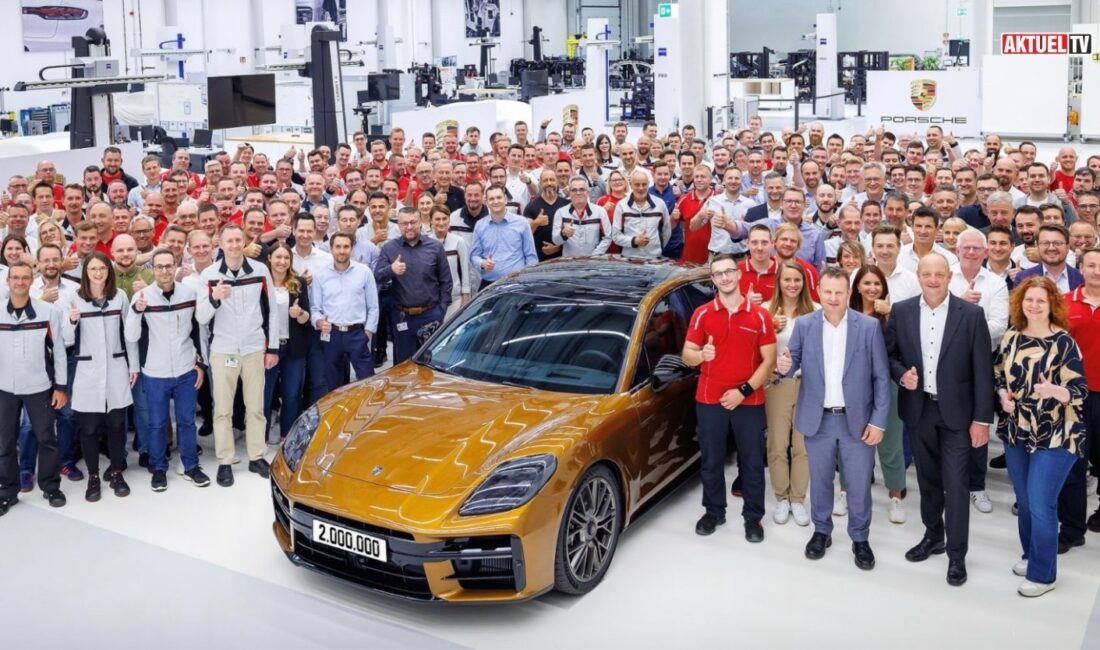 Alman otomobil üreticisi Porsche'nin, 2035 yılına kadar 5 bin ila